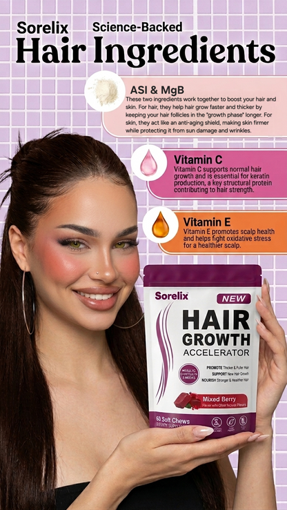 Hair Growth Soft Chews for Healthy Hair