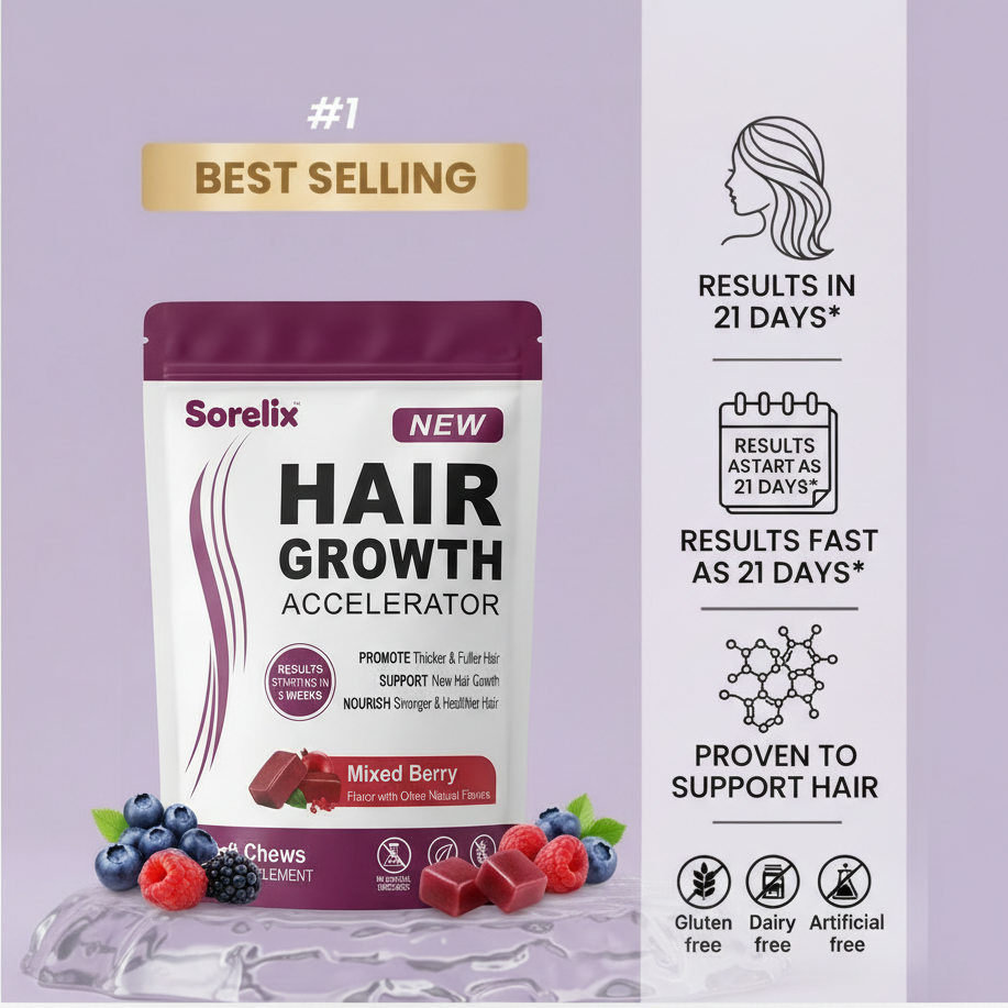 Hair Growth Soft Chews for Healthy Hair