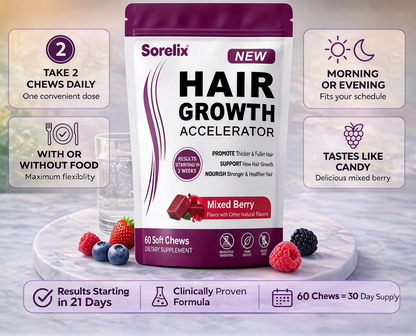 Hair Growth Soft Chews for Healthy Hair