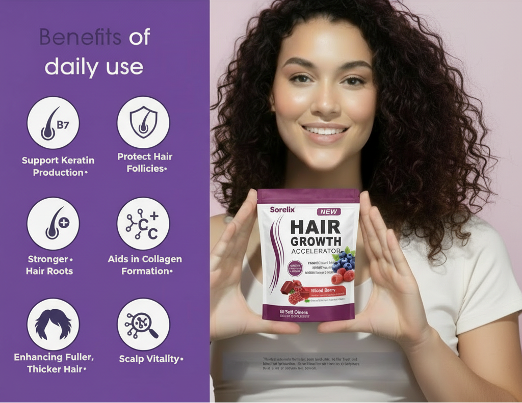 Hair Growth Soft Chews for Healthy Hair